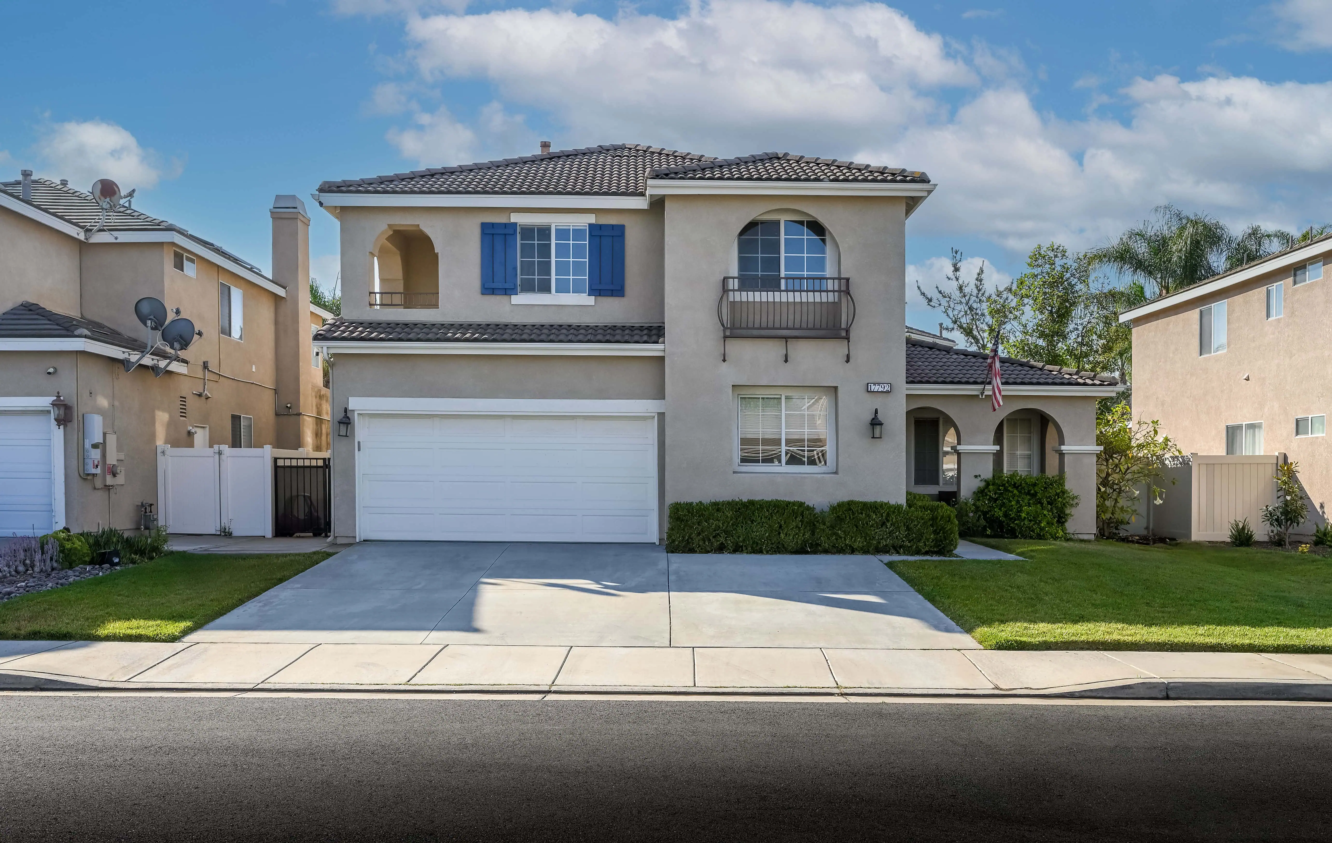 Lake Elsinore Real Estate Photography of a 2-story home in Audie Murphy Ranch.