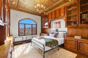 Perris Real Estate Photography of a historic bedroom